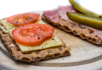 gesunde Brotzeit