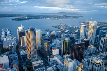 Auckland aerial view, New Zealand © daboost