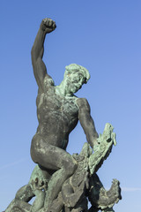 Liberty Statue in Budapest