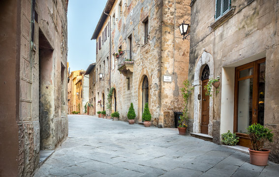 Fototapeta Pienza in Tuscany