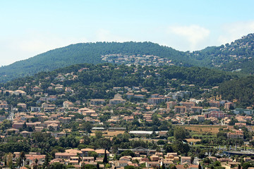 Obraz premium landscape -Hyères - France