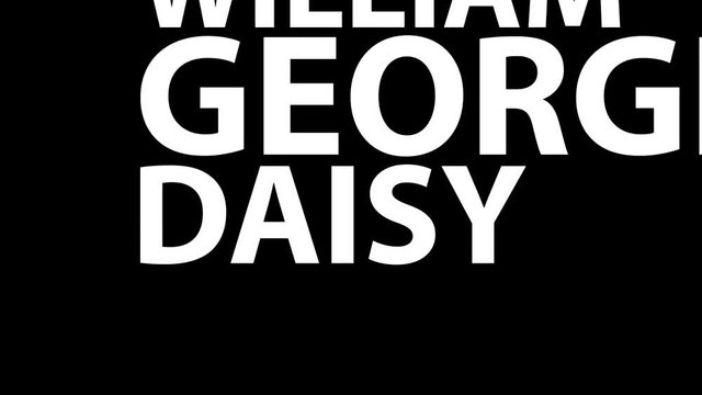 women's and men's names appear and disappear on a black background.in a certain order