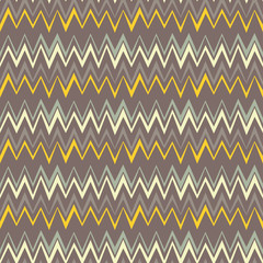 Seamless geometric pattern. Zigzag pattern. Scribble texture. Textile rapport.