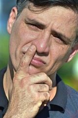 Obraz premium Male And Memory Loss