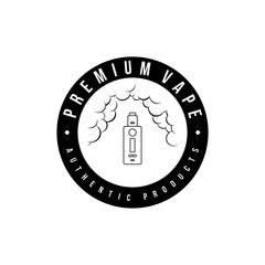 electric cigarette personal vaporizer e-cigarette retro label badge