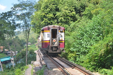 Death Railway Bridge Kanchanaburi Thailand