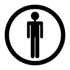 male human figure silhouette