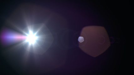 Abstract of sun with flare. natural background with lights and sunshine wallpaper