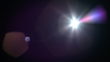 Abstract of sun with flare. natural background with lights and sunshine wallpaper