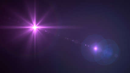 Abstract of sun with flare. natural background with lights and sunshine wallpaper