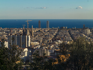 Barcelona cara al mar