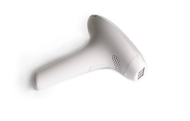 Personal IPL laser Epilation Device Isolated On White