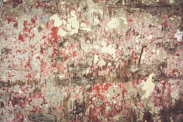  paint stain on weathered wooden board