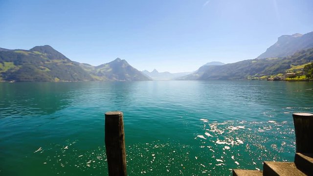 lucerne switzerland landscape lake alps