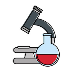 microscope medical with tube test