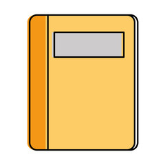 note book isolated icon