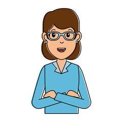 woman doctor avatar character icon