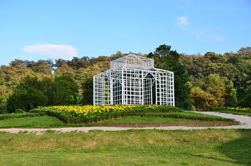 Obraz premium Greenhouse with flower in Chiangmai Thailand