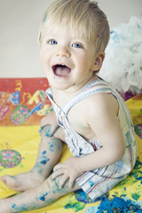 Junge Grburtstagsshooting