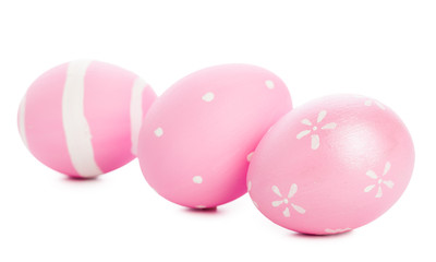 easter background. isolated on white