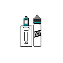 personal vaporizer e-cigarette e-juice liquid plastic bottle