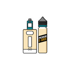 personal vaporizer e-cigarette e-juice liquid plastic bottle