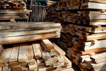 Texture block wood lumber for construction.