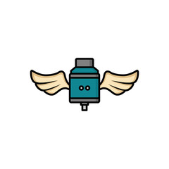 personal vaporizer e-cigarette atomizer tank clearomizer atty angel wing