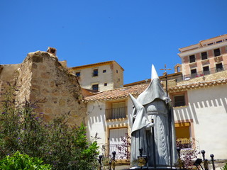 Fototapeta premium Chinchilla de Montearagón es una ciudad​ y un municipio de España, en la provincia de Albacete, dentro de la comunidad autónoma de Castilla La Mancha (España)