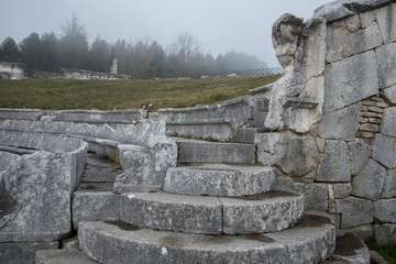 Il santuario sannita di Pietrabbondante in Molise