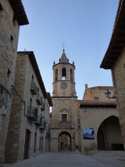 Fototapeta na wymiar Cantavieja, pueblo de Teruel en la comunidad autónoma de Aragón (España) comprende Casas de San Juan, Solana, Umbría y Vega