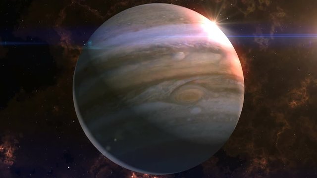 Jupiter Reveal in Space
