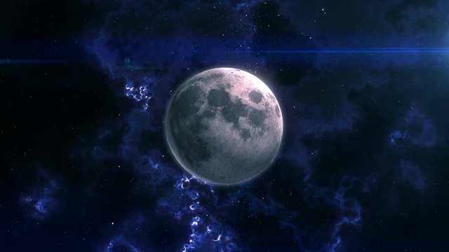 The Moon Reveal in Space
