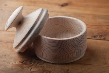Wooden environmental safe kitchenware made of wood