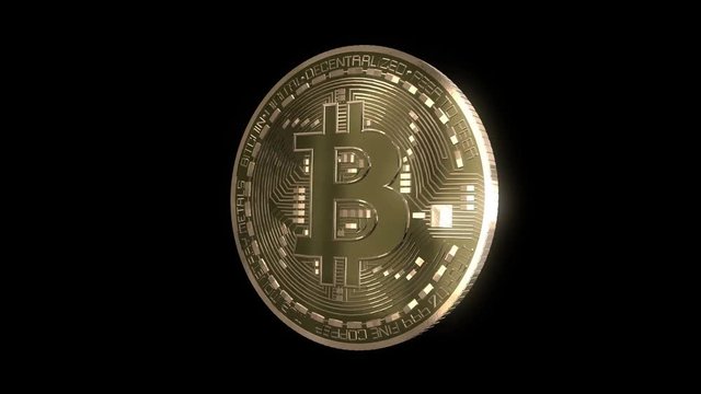 Bitcoin Spin on Black