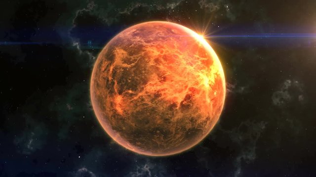 Venus Reveal in Space