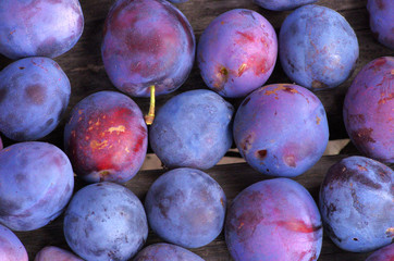 plum, fruit, farm product, fresh, natural, farm, violet, elastic