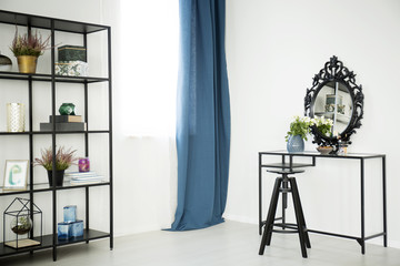 Dressing table in sophisticated interior