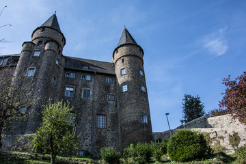 Fototapeta na wymiar Schloss im Lahn-Dill Kreis