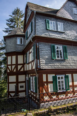 Historische Altstadt Dillenburg mit Fachwerkhäusern