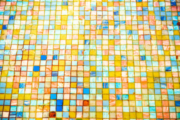 texture of square tiles