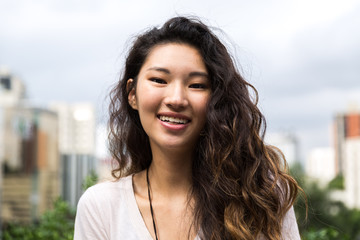 Portrait of Young Asian Girl