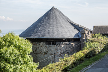 Fototapeta na wymiar Burg Greifenstein in Hessen