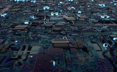 Obraz premium Technology Background concept