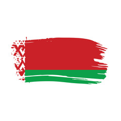 Belarus flag, vector illustration