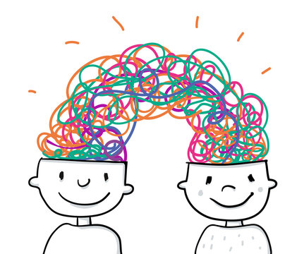 Brainstorming kreativ Teamwork