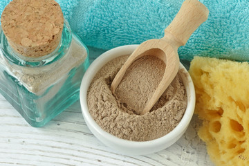 Moroccan rhassoul clay