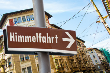 Schild 223 - Himmelfahrt