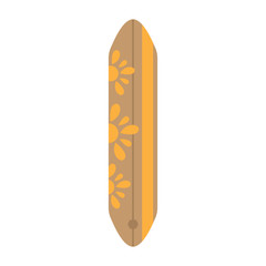 Isolated surfboard image
