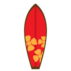 Isolated surfboard image